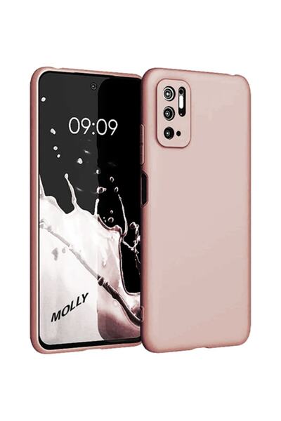 Molly حافظة سيليكون غير لامعة متوافقة مع هاتف Xiaomi Redmi Note 10 5G