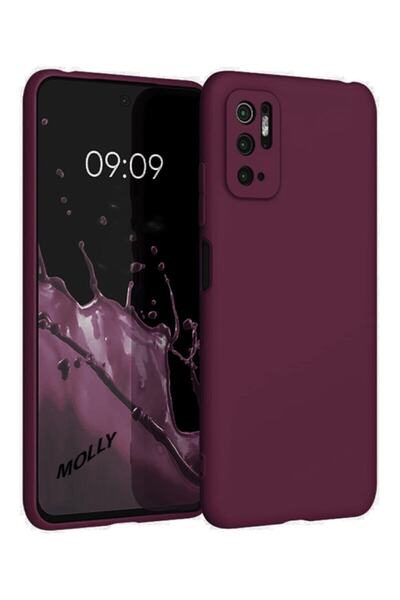Molly Xiaomi Redmi Note 10 5g Compatible Plum Guardian Matte Silicone Case