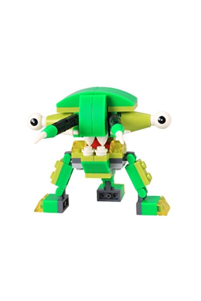 Farbu Oyuncak 85 قطعة مكعبات بناء على شكل وحش السلحفاة