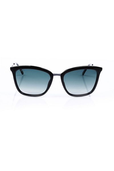 HAWK Brand Hw 1798 03 Square Bone Frame Green Glass Sun Women's Glasses