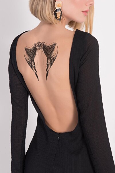 TAKIŞTIR Geçici Melek Kanadı Dövme Tattoo