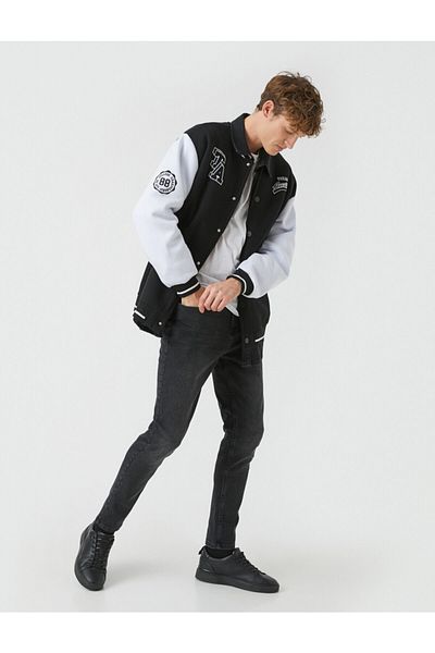 Koton Joe Jean - Tapered Fit Jean Trousers