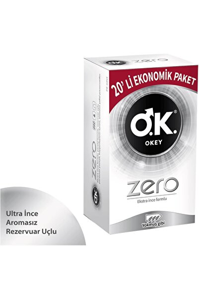 Okey Marka: Okey Zero Ekonomik Paket Prezervatif 20 Adet Kategori: Prezervatif
