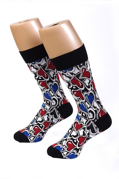 Ozzy Socks Чорапи с шарки на сърца