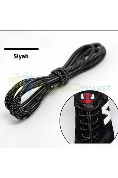 yılmazetic 100 cm Super Smart Locked Elastic Shoes - Laces
