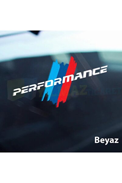 yılmazetic Bmw M Performance Oto Sticker Bagaj Depo Kapağı Çamurluk Etiket (1...