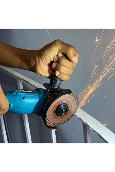 Millian 36 V Profesyonel 125 Mm Kömürsüz Çift Akülü Şarjlı Taşlama Spiral Makinesi