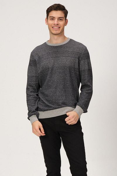 ALEXANDERGARDI Patterned Crew Neck Sweater (e20-5122)