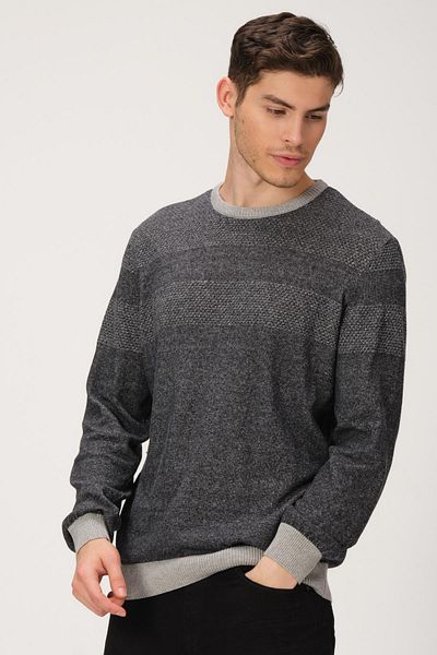 ALEXANDERGARDI Patterned Crew Neck Sweater (e20-5122)
