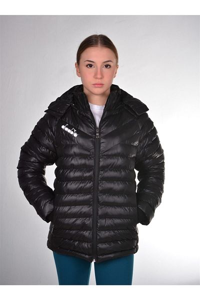 Diadora Palton gonflabil negru pentru femei
