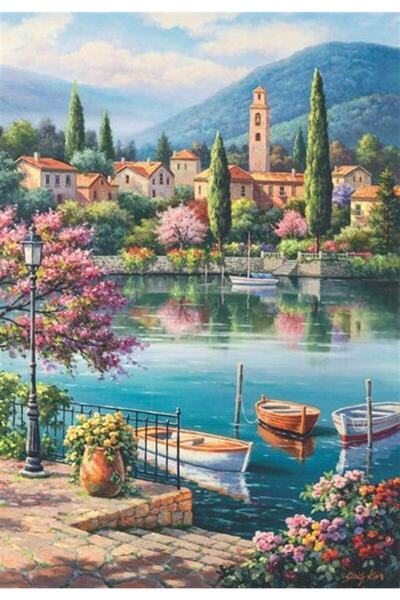 Anatolian Gölde Akşamüstü 500 Parça Puzzle