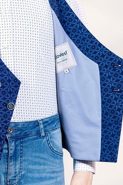 Qiovest Custom Made Men's Vest Pablo M - 01