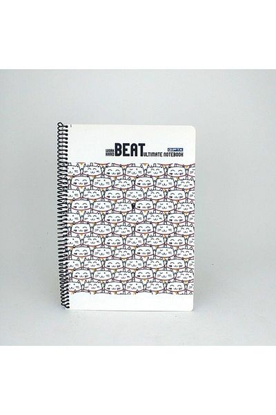 Gıpta Beat Spiral A4 80 Sheets Checkered