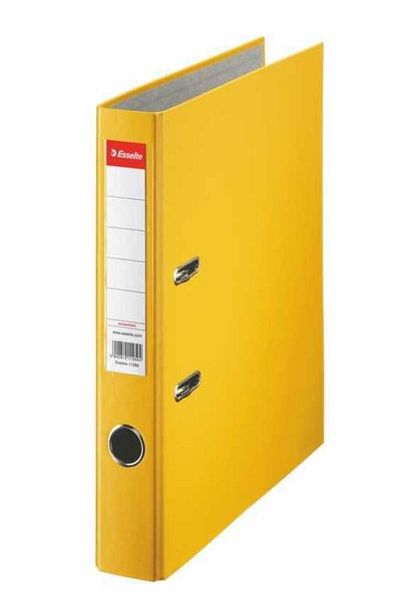 Esselte مجلد بلاستيك أصفر ضيق A4 Eco 9945