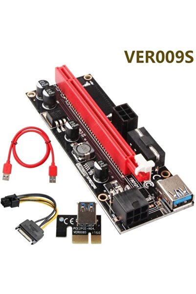OEM Riser Kart V009s Mining Ekran Kartı Bağlantı Uzatma Kartı