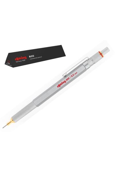 Rotring 800 Mekanik Kurşun Kalem Krom 0.5mm 1904449