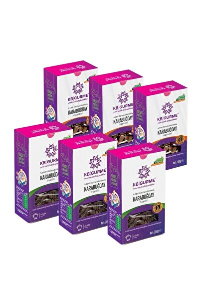 Kbgurme Glutensiz & Vegan Jumbo Avantaj Çeşit Paketi Rig + Fus 200 Gr 6 Adet