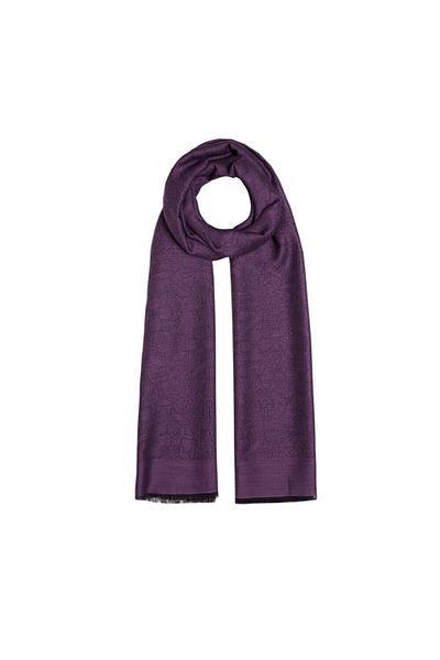 ipekevi Lilac Lace Enamel Patterned Shawl