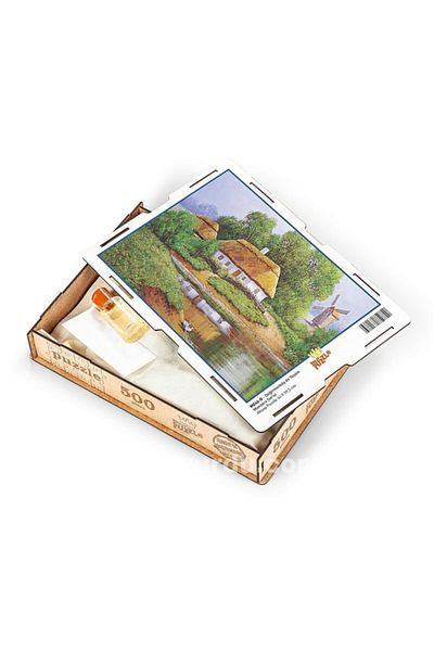 King Of Puzzle لغز خشبي للحياة من Değirmenköy 500 قطعة