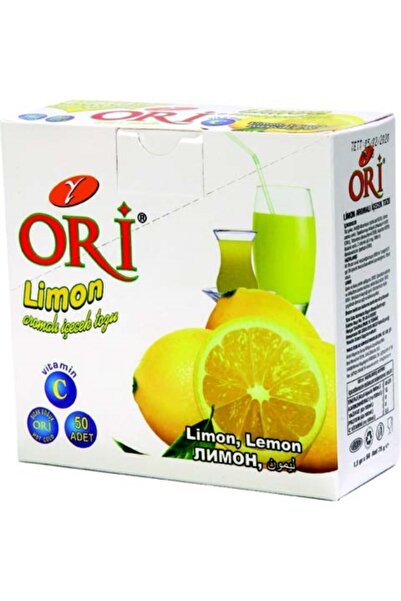 Limon Aromalı Içecek Tozu Stıck Tek Içimlik