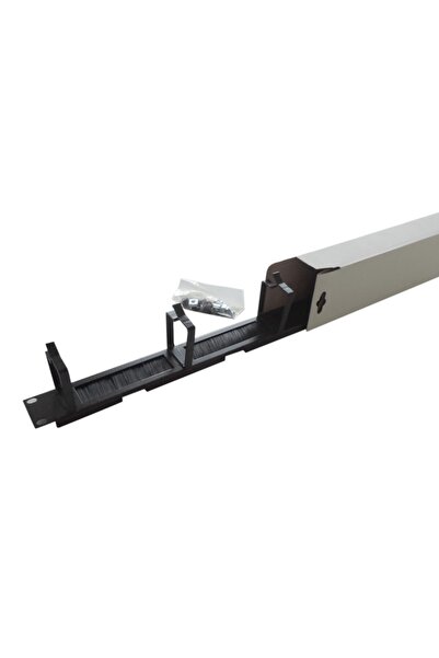 Kastap Rack Kabinet 1u 19'' 4 Kancalı Fırçalı Organizer Kablo Düzenleyici