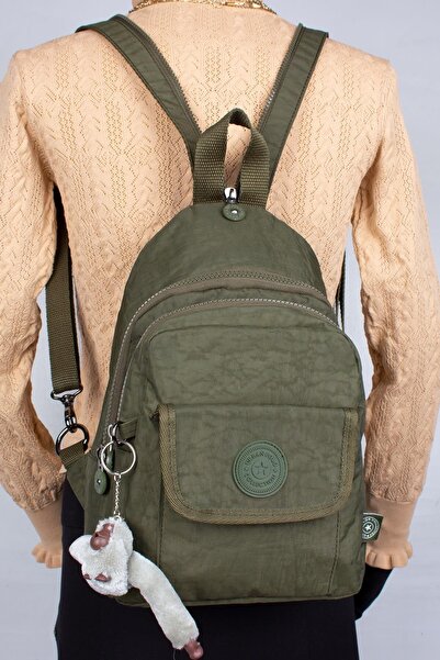 Bagacar Urban 2034 Klınkır Тканина Unisex Рюкзак Хакі