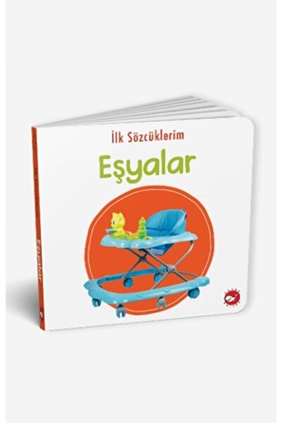 Beyaz Balina Yayınları My First Words Objects - My First Bookcase (0-3 Years)