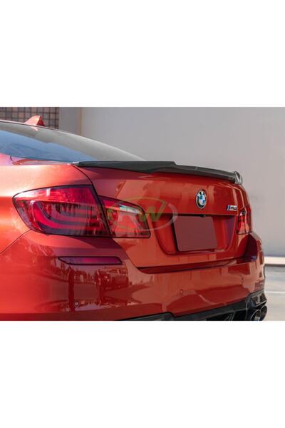 HYM TUNİNG Bmw F10 Yarasa Spoiler, Piano Black Boyalı 1. Sınıf Abs A+ Kalite