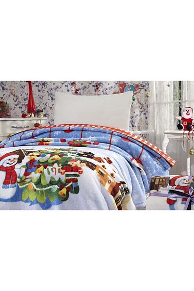 Dolce Bonita بطانية ناعمة ثلاثية الأبعاد مفردة مقاس 150x200 أمور