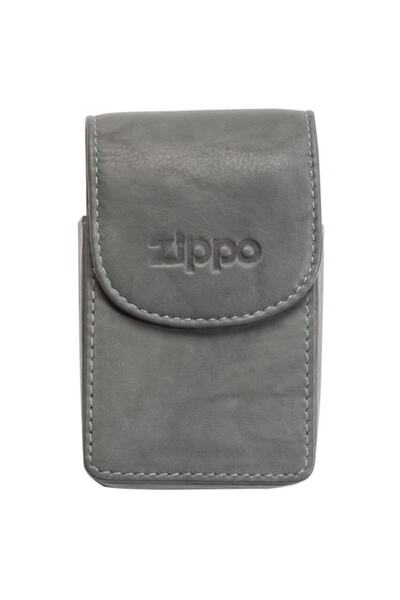 Zippo Leather Cigarette Case Gray 2005409