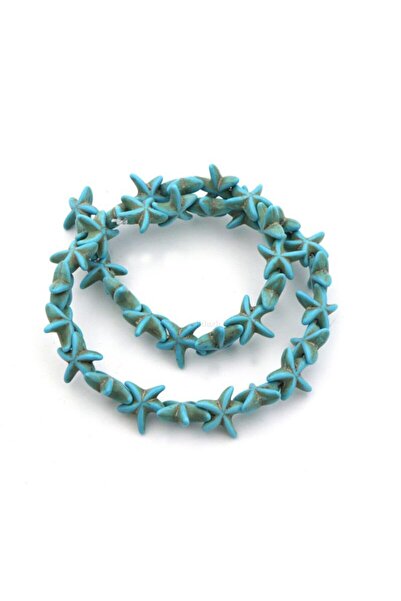 Bi hızlı Естествен камък морска звезда 25 броя син цвят