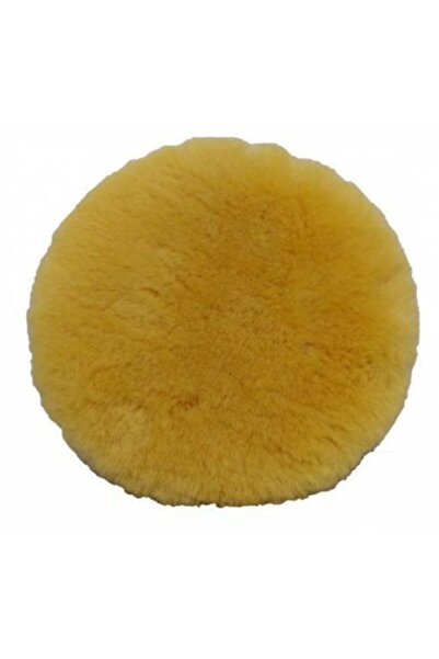 Upcare Sarı Keçe Lambswool Polishing Pad (yün Pasta Pedi) 160 Mm