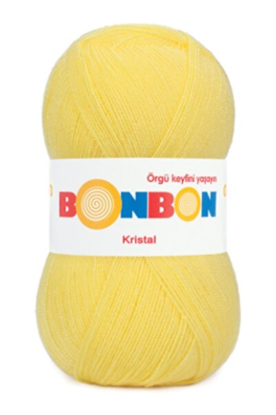 NAKO Bonbon Kristal 98854 100gr Fir galben pentru tricotat manual