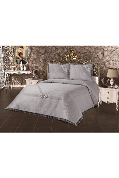 bursa çeyiz Gelincik Yatak Örtüsü 3 Parça