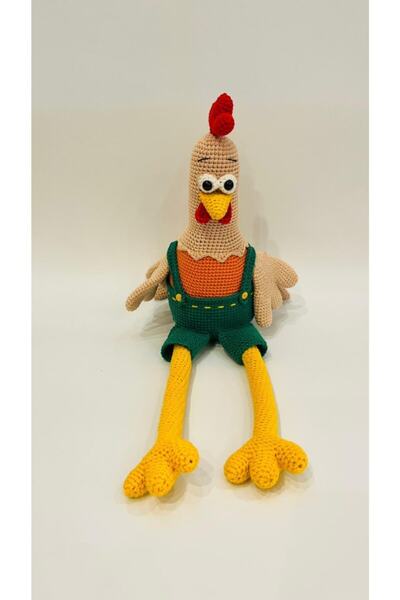 OYUNCAKPARK Horoz Amigurumi Organik Oyuncak