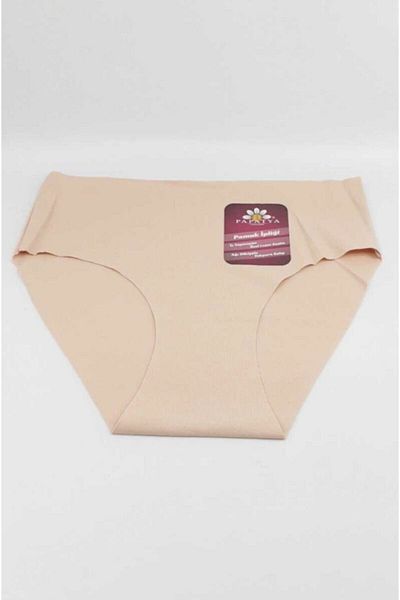 bonbonetti chocolate baby&kids Chiloți de damă, bej, tăiați cu laser, fără marcaj, pachet de 3
