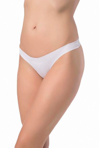 bonbonetti chocolate baby&kids Women's White 3-Piece Laser Cut Thong Panties