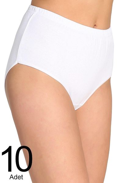 bonbonetti chocolate baby&kids Pachet de 10 chiloți Bato albi pentru femei Elf568t0922ccm10