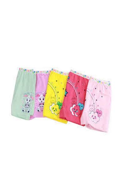 bonbonetti chocolate baby&kids Set de 6 boxeri din bumbac pentru fete din Lycra colorat