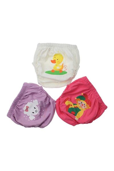 bejamonti Baby Patterned Toilet Training Pants 3-Piece