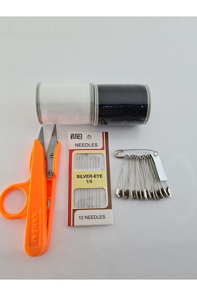 Dudo Baby Sewing Set, Sewing Thread, Sewing Needle, Scissors