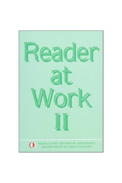 ODTÜ YAYINLARI Reader At Work 1 + 2 Full Set Odtü Publications - October 2018 Updated Latest Edition