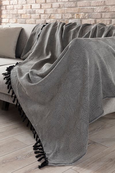 Vagonik Husă de canapea anti-alunecare din bumbac țesut dens multifuncțional 180x220cm