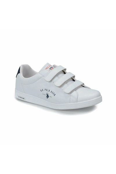 U.S. Polo Assn. Πόλο Ασν των ΗΠΑ. Sponge Unisex Λευκά Παπούτσια Sneaker