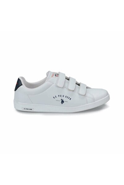 U.S. Polo Assn. U.S. Polo Assn. Singer Unisex White Sneaker Shoes