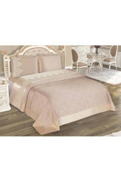 Selin Brown Double Pique Set