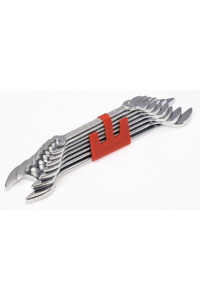 İzeltaş 12li Açık Ağız Anahtar Takımı Kısa Boy-0100002112