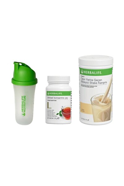 Herbalife 1 Adet Vanilyalı Şhake + 1 Ader 50 Gr Cay +şheker