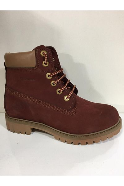 M.P. Women's Claret Red Boots