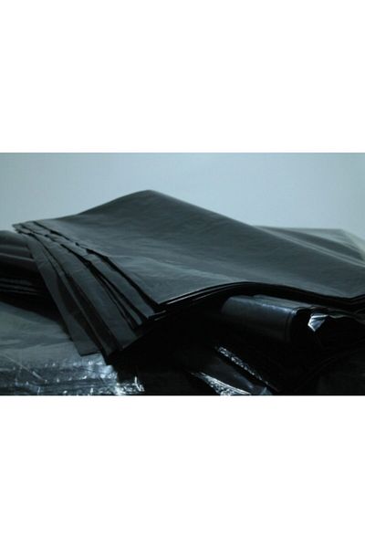 ACC AMBALAJ Black Cast Garbage Bag 80*110 cm 10 kg 100-110 Pieces